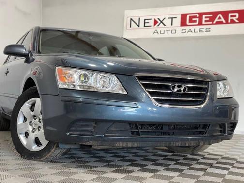 Slate Blue 2009 Hyundai SONATA GLS