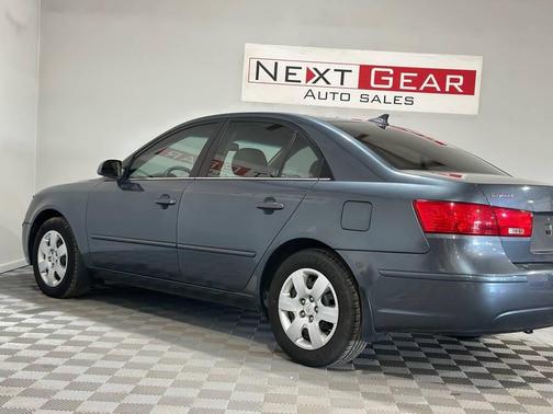 Slate Blue 2009 Hyundai SONATA GLS