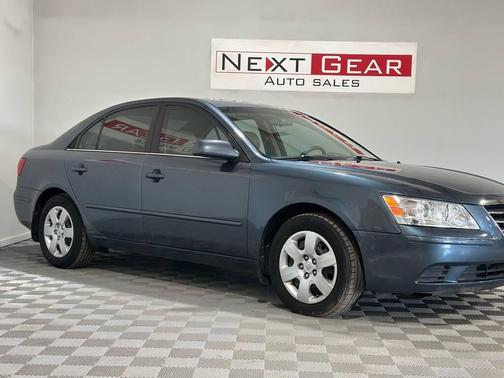 Slate Blue 2009 Hyundai SONATA GLS