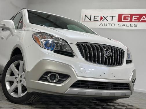 White 2015 Buick Encore Leather