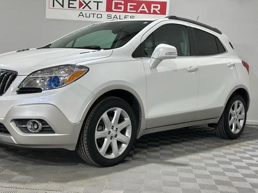 White 2015 Buick Encore Leather
