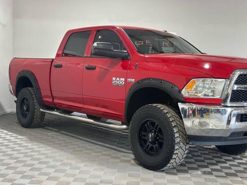 Red 2014 RAM 2500 Tradesman