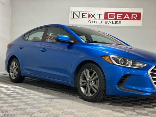 Electric Blue 2017 Hyundai ELANTRA SE