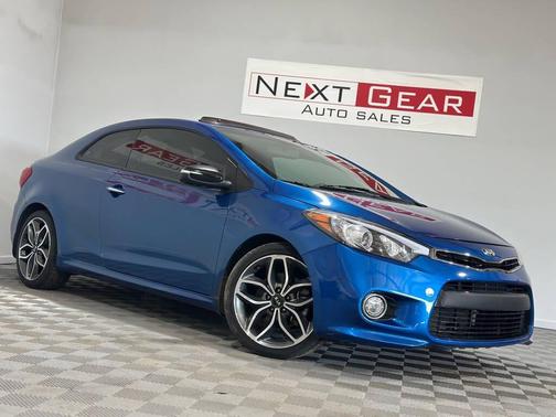 Blue 2015 Kia Forte Koup SX