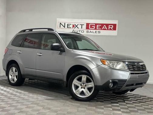 Steel Silver Metallic 2010 Subaru Forester 2.5X Limited