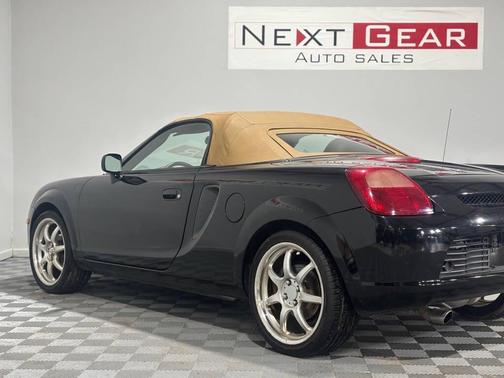 Black 2002 Toyota MR2 Spyder
