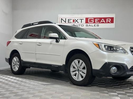 Crystal White Pearl 2015 Subaru Outback 2.5i Premium