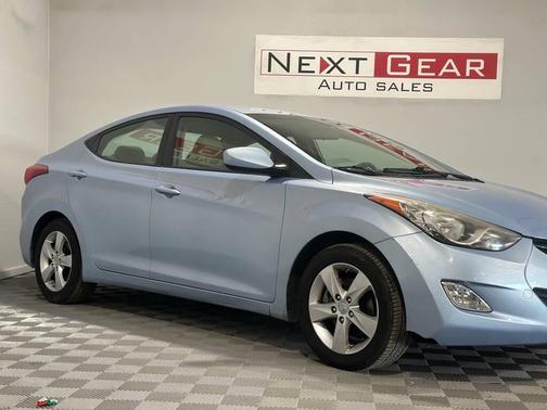 Blue Sky Metallic 2012 Hyundai ELANTRA GLS
