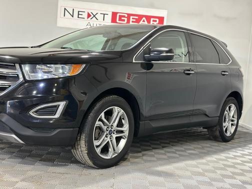 Black 2018 Ford Edge Titanium