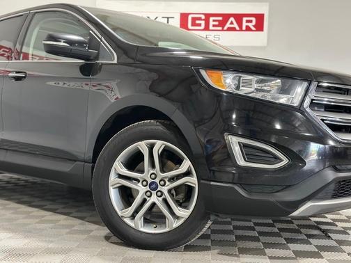 Black 2018 Ford Edge Titanium