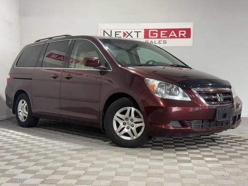 Burgundy 2007 Honda Odyssey EX-L