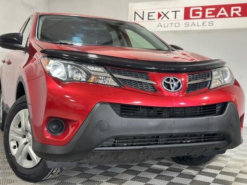 Red 2014 Toyota RAV4 LE
