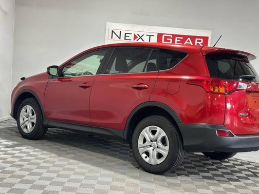 Red 2014 Toyota RAV4 LE