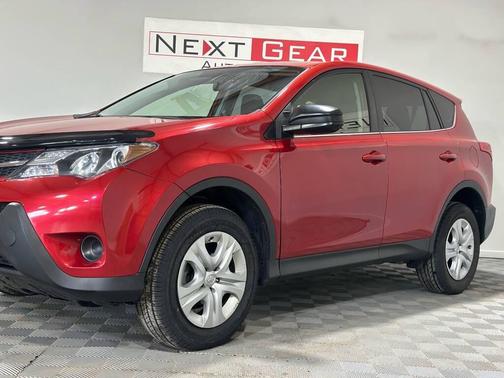 Red 2014 Toyota RAV4 LE