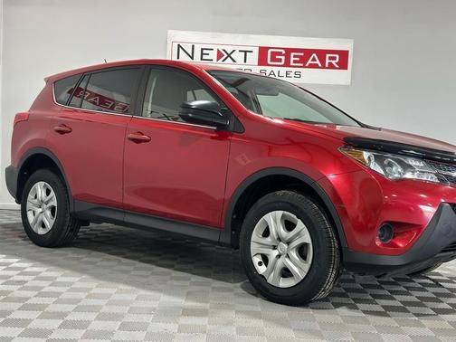 Red 2014 Toyota RAV4 LE