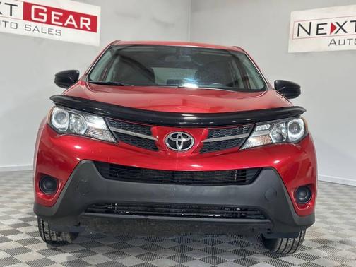 Red 2014 Toyota RAV4 LE