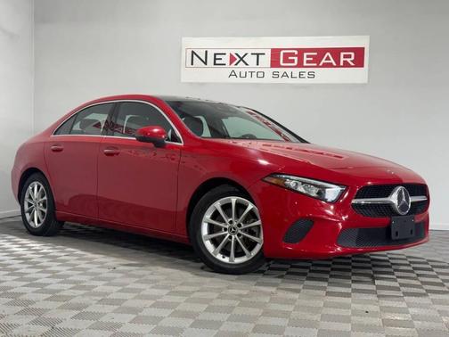 Red 2020 Mercedes-Benz A-Class A 220 4MATIC