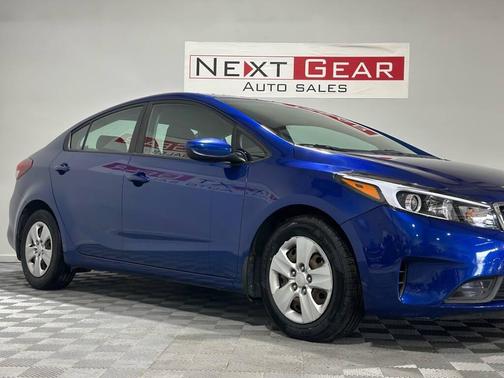 Blue 2017 Kia Forte LX