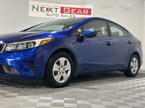 Blue 2017 Kia Forte LX