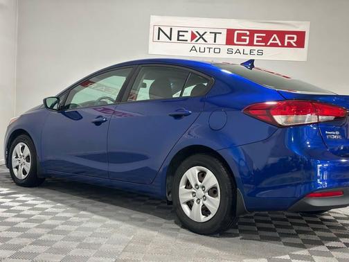 Blue 2017 Kia Forte LX