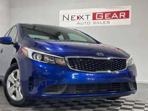 Blue 2017 Kia Forte LX