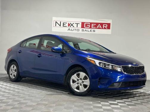 Blue 2017 Kia Forte LX