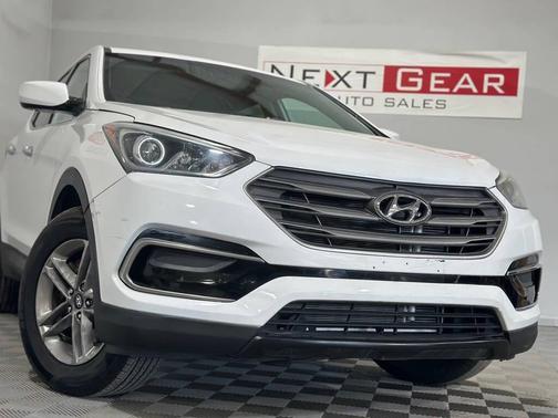 Frost White Pearl 2017 Hyundai Santa Fe Sport 2.4L