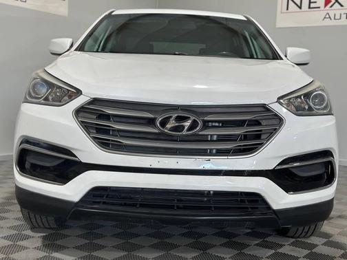 Frost White Pearl 2017 Hyundai Santa Fe Sport 2.4L