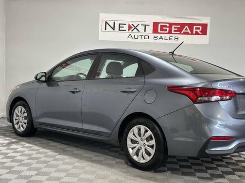Blue 2019 Hyundai Accent SE