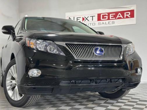 Black 2012 Lexus RX 450h Base