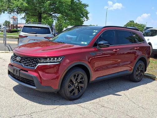 Passion Red Tintcoat 2021 Kia Sorento S