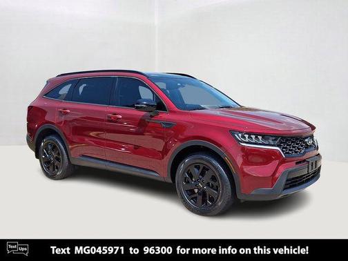 Passion Red Tintcoat 2021 Kia Sorento S