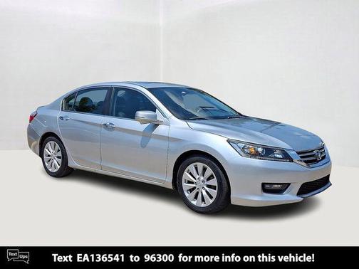 Silver 2014 Honda Accord EX-L
