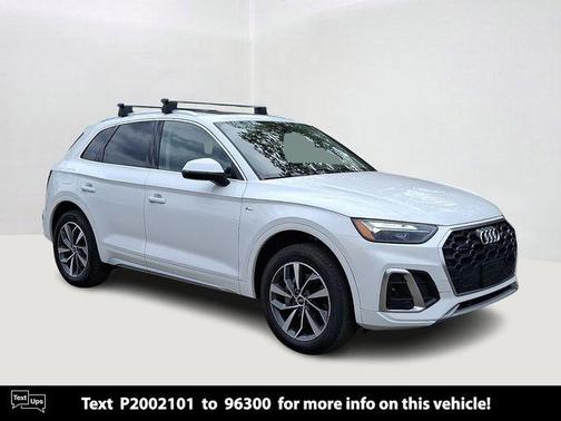 Ibis White 2023 Audi Q5 45 S line Premium Plus