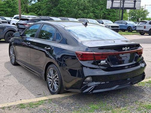 Aurora Black 2023 Kia Forte GT-Line