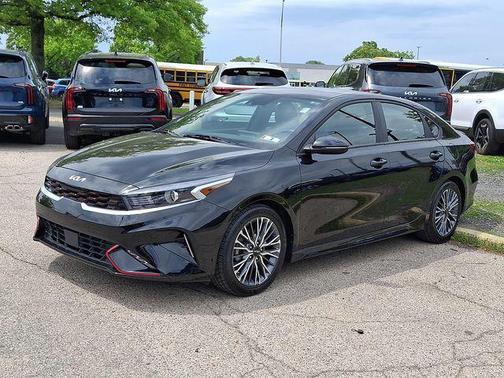 Aurora Black 2023 Kia Forte GT-Line