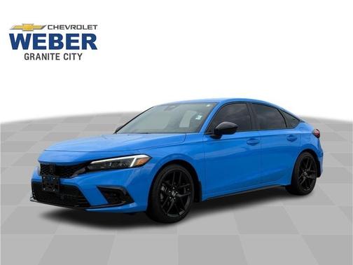 Blue Pearl 2024 Honda Civic Sport