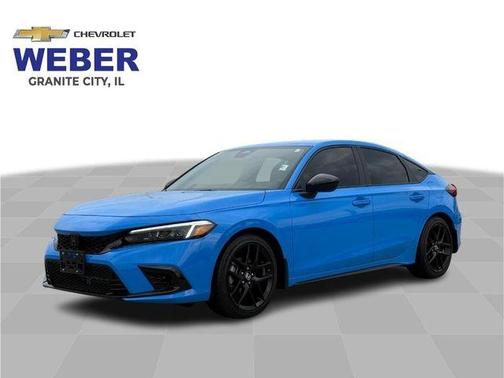 Blue Pearl 2024 Honda Civic Sport