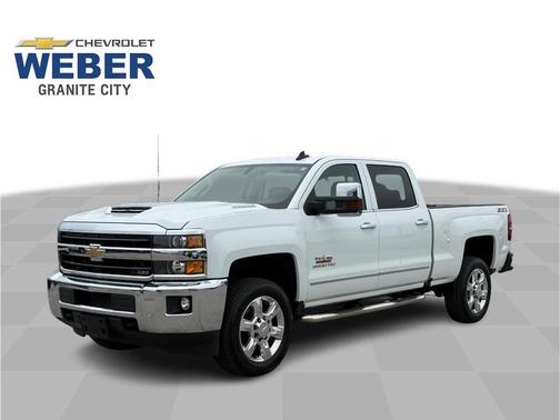 Summit White 2018 Chevrolet Silverado 2500 LTZ