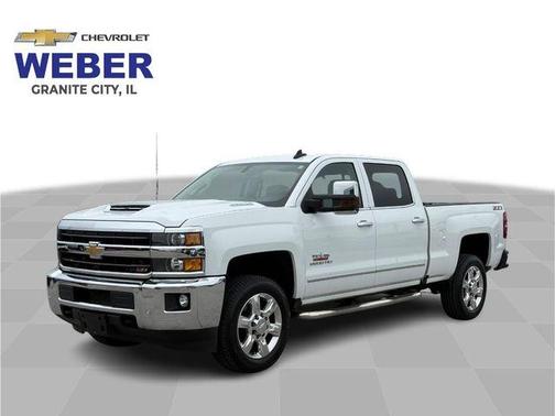 Summit White 2018 Chevrolet Silverado 2500 LTZ