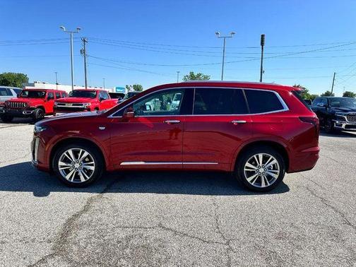 Radiant Red 2024 Cadillac XT6 Premium Luxury FWD