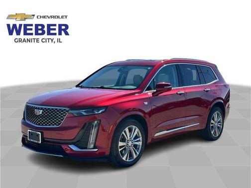 Radiant Red 2024 Cadillac XT6 Premium Luxury FWD
