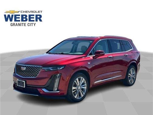 Radiant Red 2024 Cadillac XT6 Premium Luxury FWD