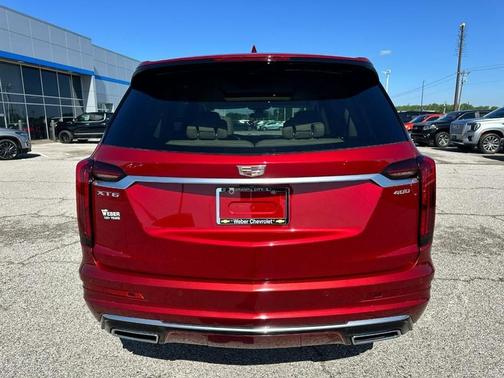 Radiant Red 2024 Cadillac XT6 Premium Luxury FWD