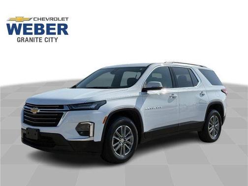 Summit White 2023 Chevrolet Traverse LT Cloth