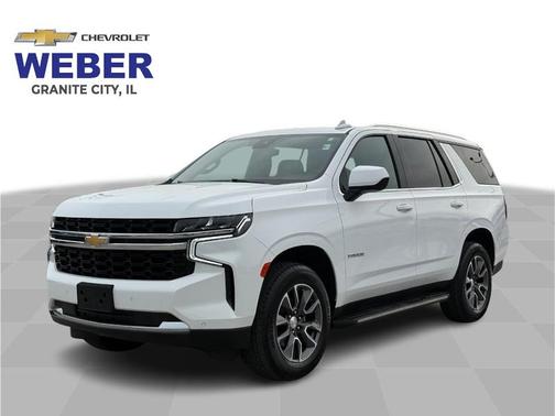 Summit White 2023 Chevrolet Tahoe LS