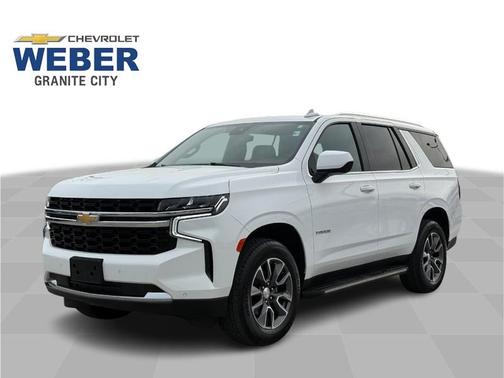 Summit White 2023 Chevrolet Tahoe LS
