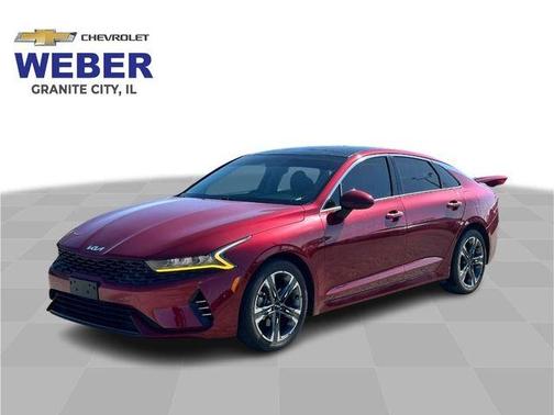 Passion Red 2022 Kia K5 EX