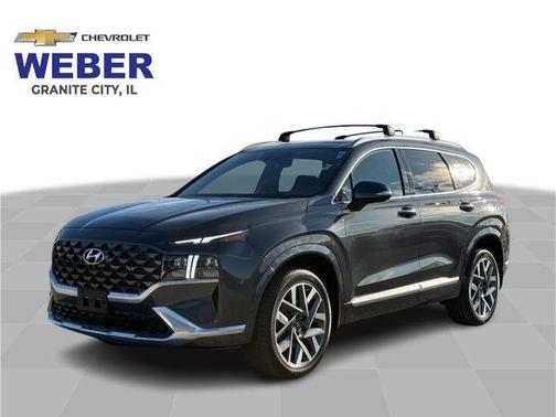 Portofino Gray 2023 Hyundai SANTA FE Calligraphy