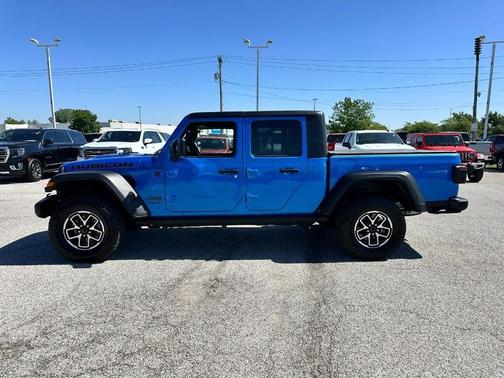 Hydro Blue Pearlcoat 2024 Jeep Gladiator Rubicon